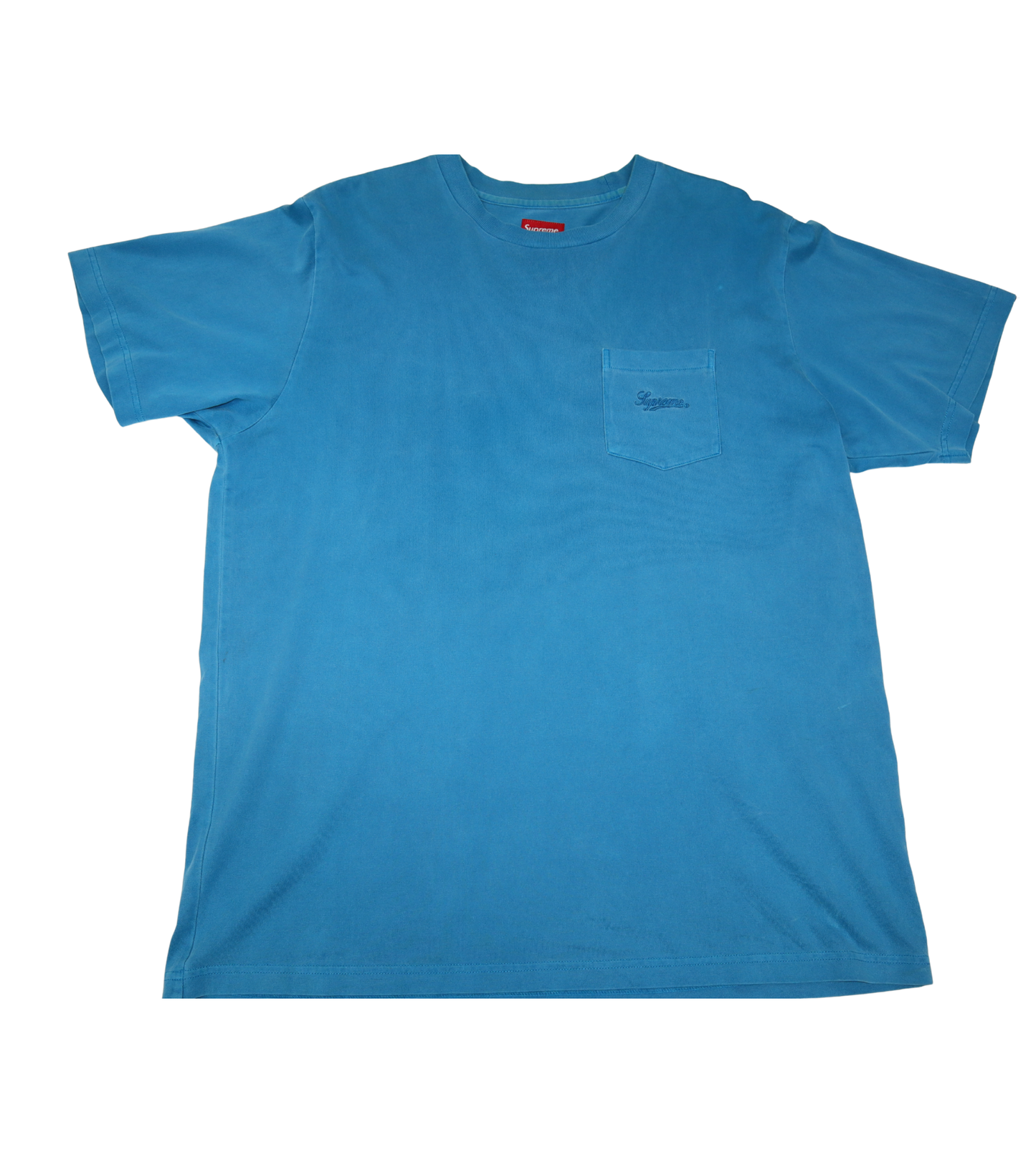 SUPREME OVERDYED POCKET TEE
